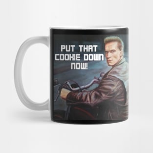 Put That Cookie Down! Now!  Parody Print Mug